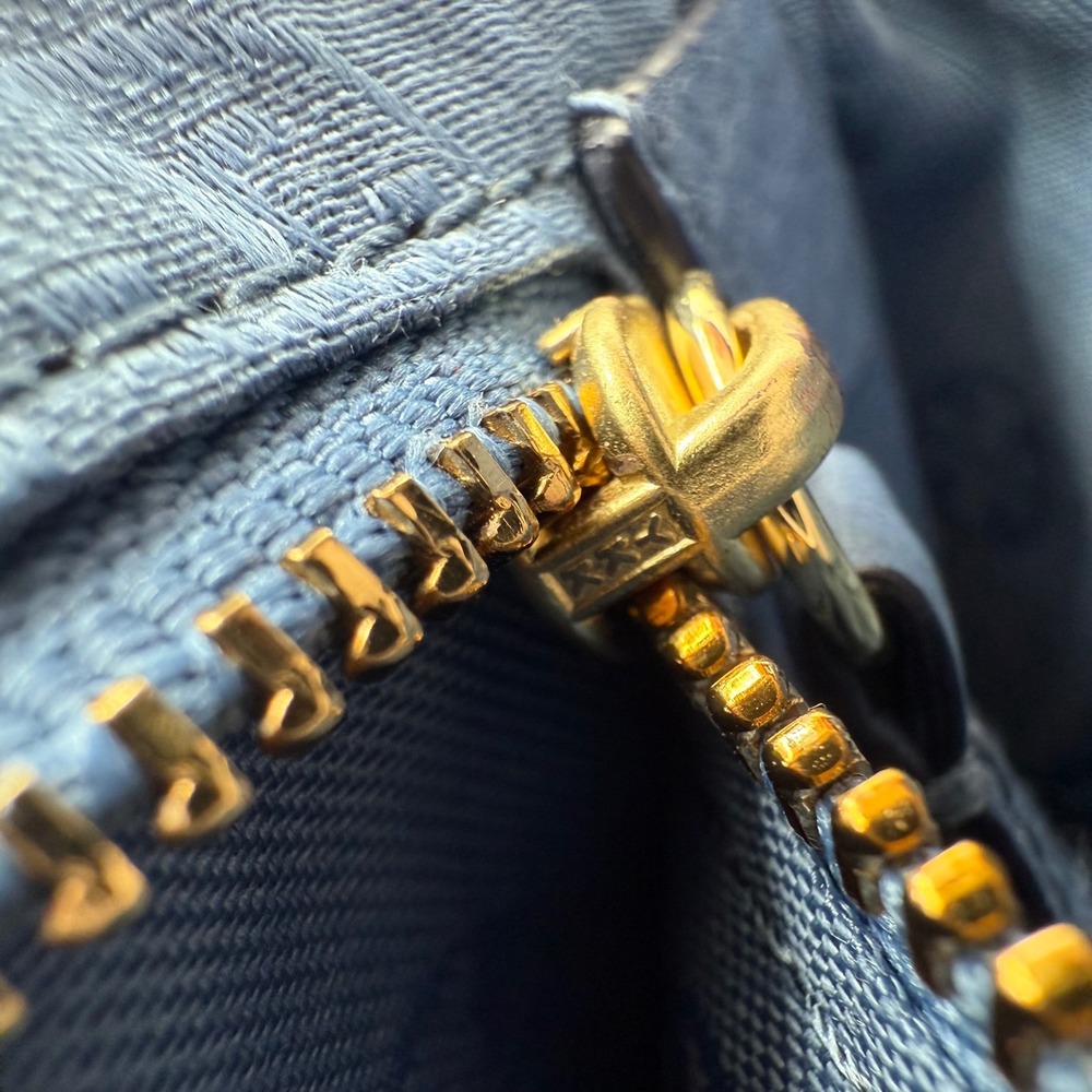 Tory Burch Kira Pebbled Leather Convertible Crossbody Shoulder‎ Bag Blue - Picture 13 of 13